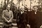 En 1927, el compositor Béla Bartók realizó una visita a la Bauhaus. En la imagen, Paul Klee, Béla Bartók y Walter Gropius (director de la escuela).