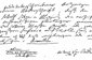 Nota manuscrita de Beethoven.
