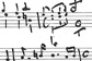 Bocetos manuscritos de E.T.A. Hoffmann. Extraído de una carta enviada al editor musical Hans Georg Nägeli. 15 de marzo de 1808.
