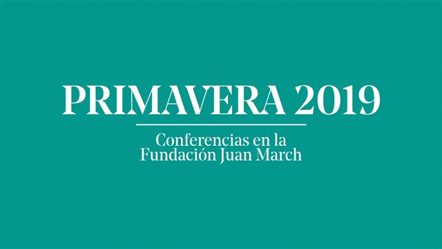 Conferencias: Primavera 2019