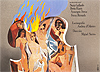 Cartel de "Ederra", de Ignacio Amestoy. Teatro Español. Madrid, 1983.