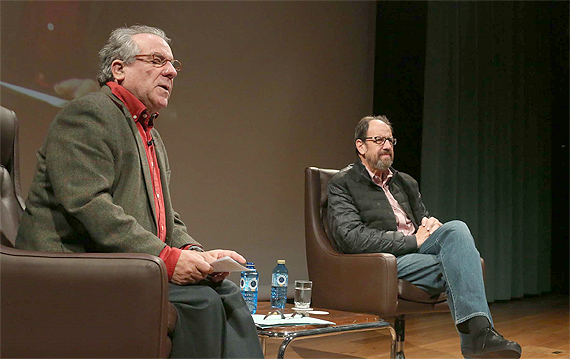Luciano García Lorenzo con José María Pou Luciano García Lorenzo con José María Pou