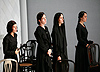"La casa de Bernarda Alba", de Federico García Lorca; dirección de Lluís Pasqual. Fotografía de Antonio Castro Jiménez.Naves del del Español - Matadero. Madrid, 2009.