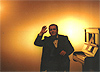 Programa de "Como canta una ciudad de noviembre a noviembre", De Federico García Lorca; dirección de Lluís Pascual. Intérprete Juan Echanove.Teatre Lliure. Barcelona, 1998.