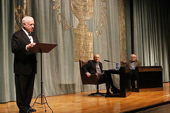 Juan Echanove, Lluís Pasqual y Luciano García Lorenzo Juan Echanove, Lluís Pasqual y Luciano García Lorenzo