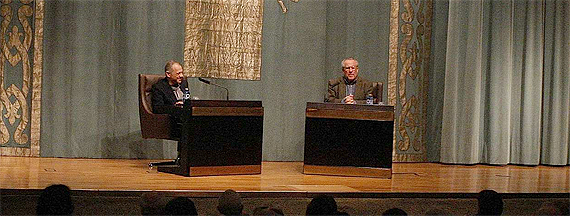 Luciano García Lorenzo con Lluís Pasqual Luciano García Lorenzo con Lluís Pasqual