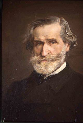 Retrato Giuseppe Verdi