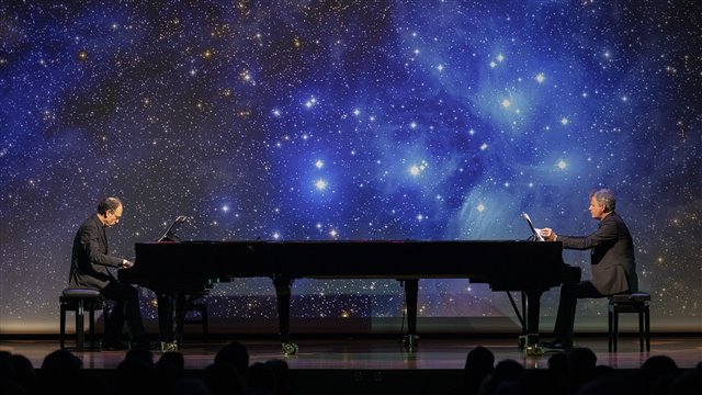 Cosmic music. Contemplating and listening to the universe: Makrokosmos