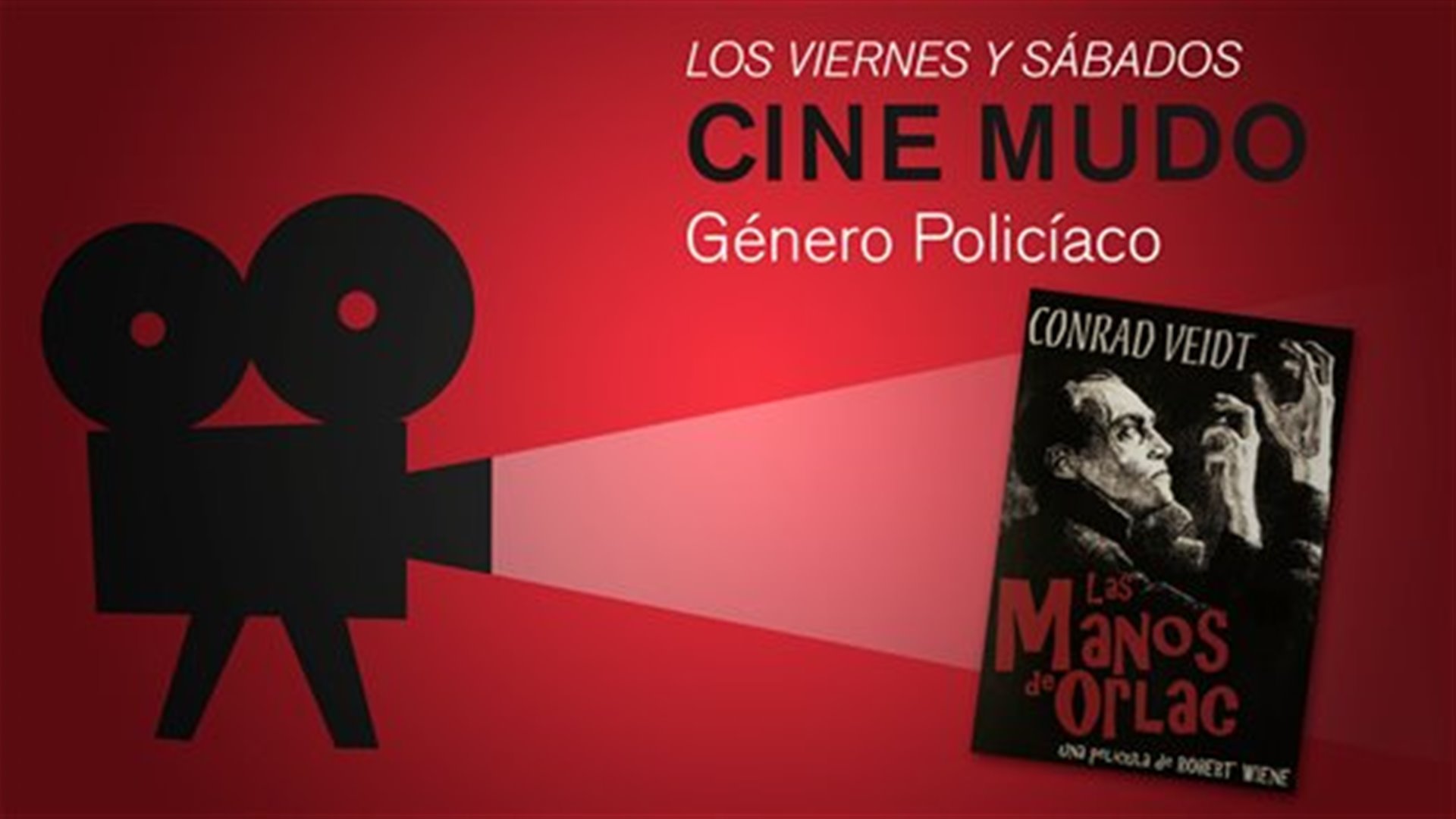 "Las manos de Orlac" (1925) de Robert Wiene