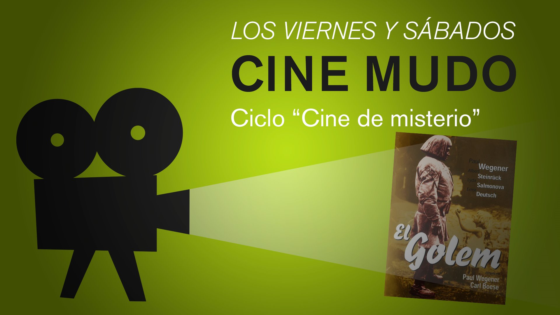 "El Golem" (1920) de Paul Wegener y Carl Boese