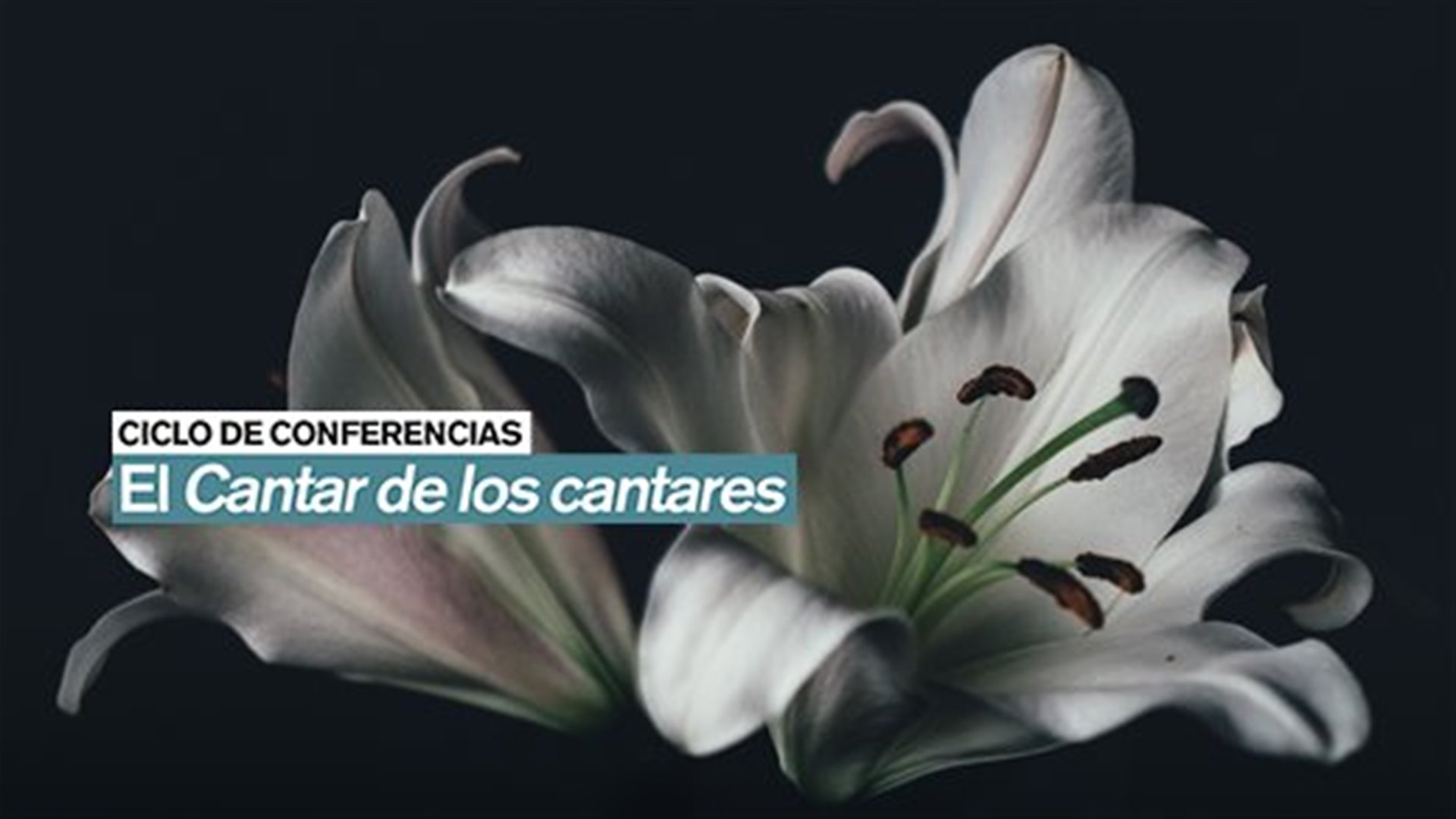 "El cantar más bello. El Cantar de los cantares de Salomón", seguida de lectura dramatizada por Ernesto Arias, Lidia Otón y Sara Águeda, arpa
