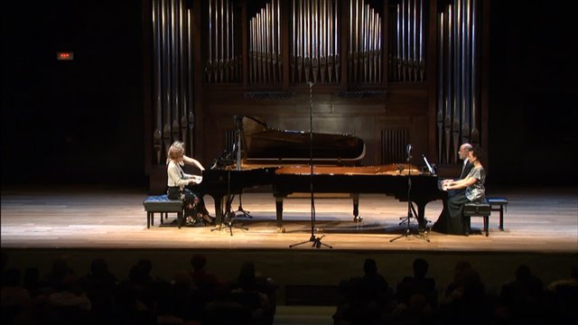 Beethoven's Symphony no. 9, an arrangement for two pianos in eight hands
