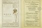 Detalle del libreto que acompañó a la representación de Fantochines en el Teatro Principal de Zaragoza (12, 14 y 16 de febrero de 1924)