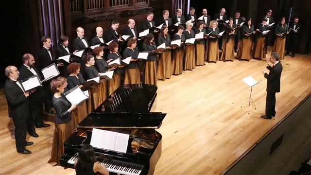 Música coral en torno al crepúsculo