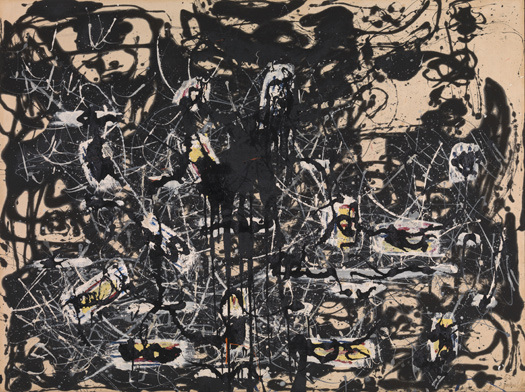 Jackson Pollock, 'Yellow Islands' [Islas amarillas], 1952