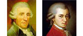 Joseph Haydn y W. Amadeus Mozart