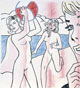 Collage para Nudes with Beach Ball, 1994. © Estate of Roy Lichtenstein/VEGAP, 2007