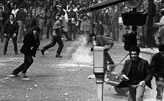 Concentración en el Mayo 68 francés
