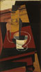 Carafe et bol, 1916, de Juan Gris