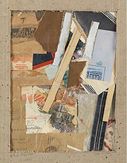 Kurt Schwitters, Mackintosch, 1947. Colección particular Kurt Schwitters, Mackintosch, 1947. Colección particular