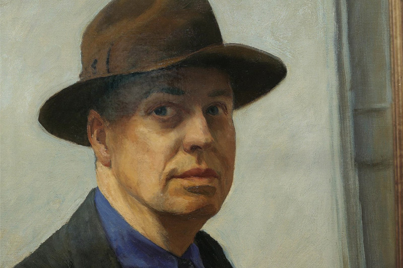 Edward Hopper. Autorretrato 1925-1930 (1989)