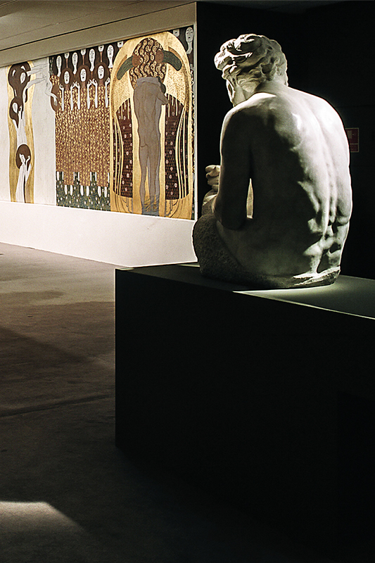 Vista parcial de la Exposición Klimt y la libertad del arte (2006)