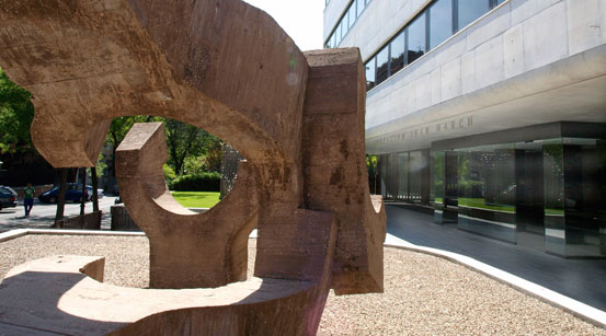 Entrada a la Fundaci�n Juan March