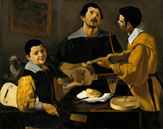 Los tres músicos (1616)