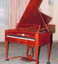 Fortepiano de 1816 del constructor Nannette Streicher