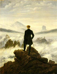 Hombre sobre un mar de nubes, C.D. Friedrich