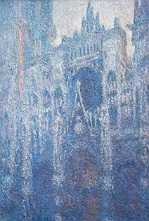 'Catedral de Rouen, niebla matinal' de Monet, 1894