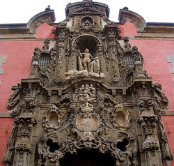 Detalle de Portada Barroca