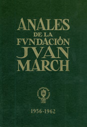 Anales, report on activities carried on since 1956