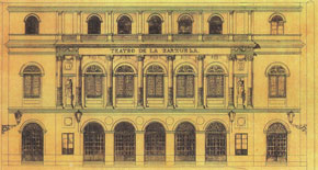Ilustración del Teatro de la Zarzuela