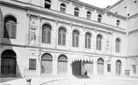 Teatro de la Zarzuela en blanco y negro